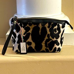 NWT Cavalcanti Leather Wristlet